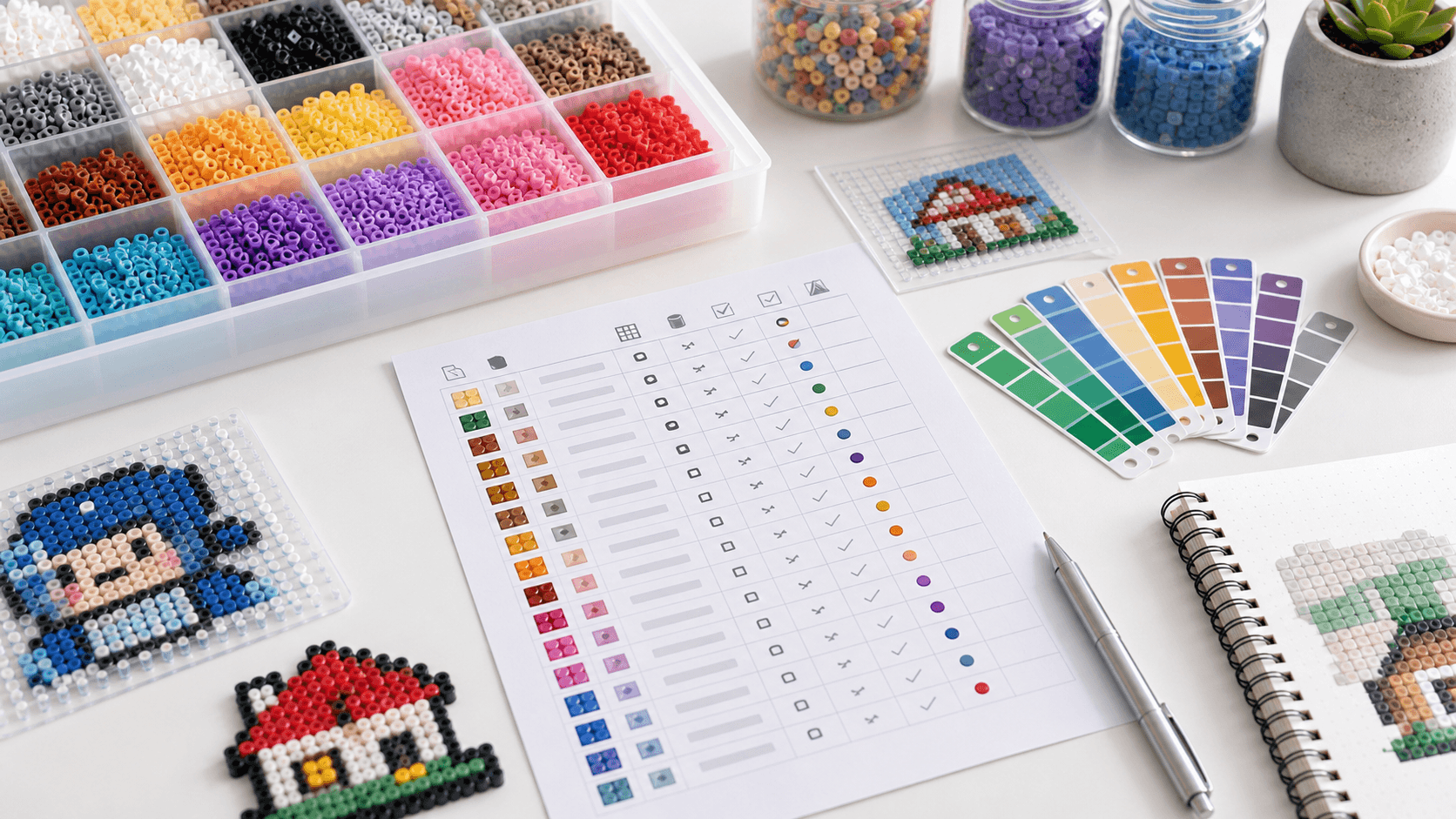 Perler Bead Color Codes: How to Read and Replace Colors