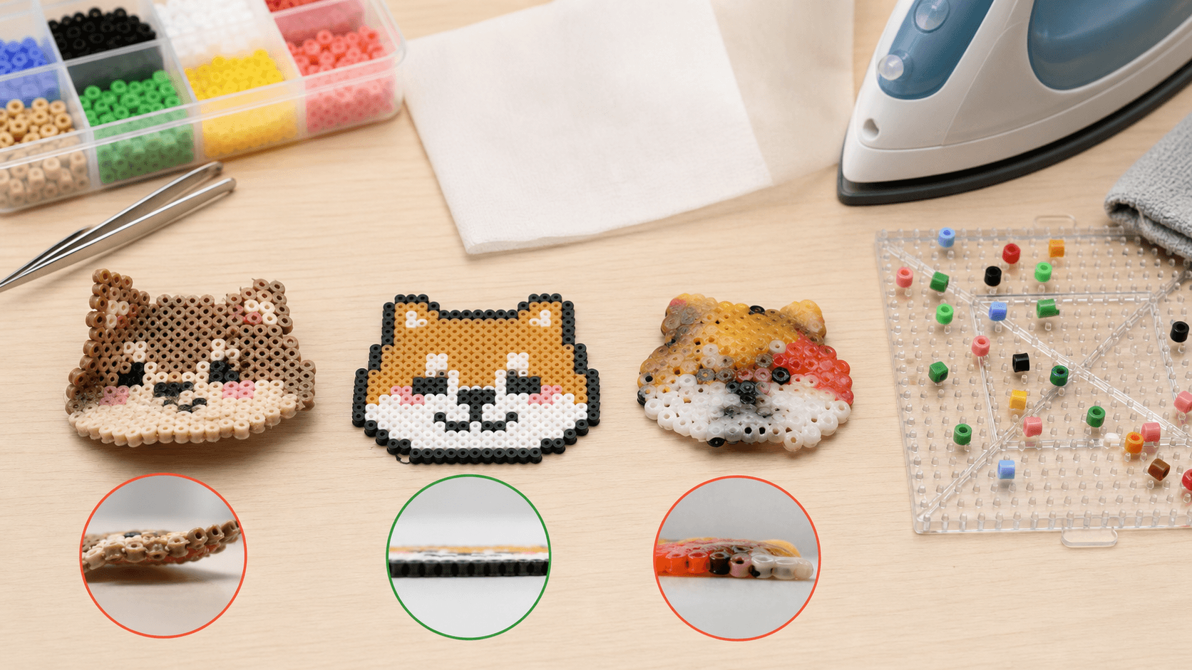 Perler Bead Troubleshooting: Warping, Bad Melts, Loose Beads, and Color Issues